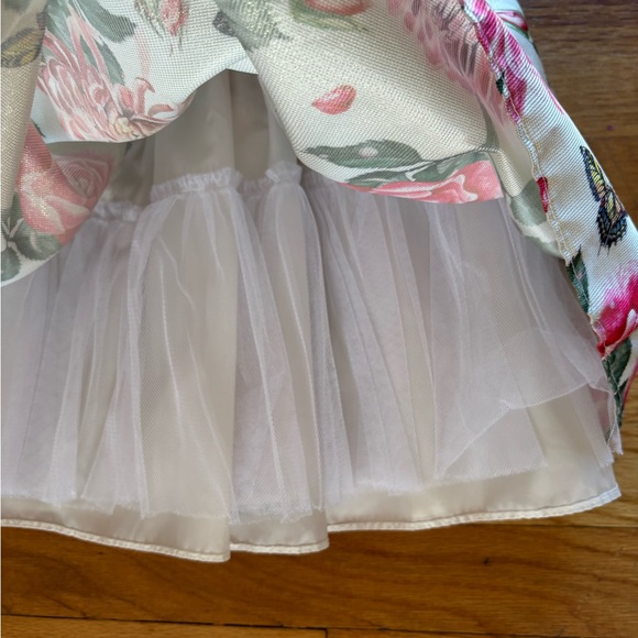 Pippa and Julie flowers butterfly spring party dress toddler girls 4 yrs old - Picture 3 of 4